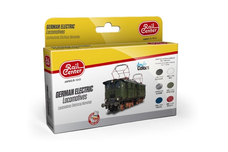 AMMO MIG R1013 German Electric Locomotives - Acryl Set - Ammo r 2 - MIGR1013-XS