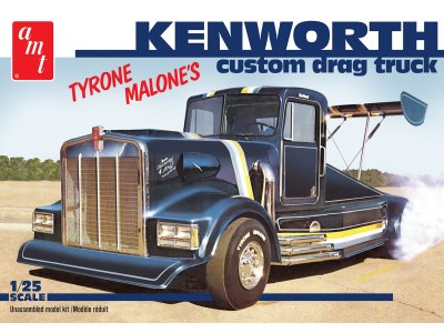 1:25 AMT 1157 Tyrone Malone's Kenworth Custom Drag Truck - Amt1157 - AMT1157