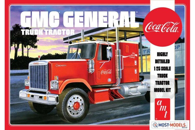1:25 AMT 1179 Coca Cola GMC General Truck