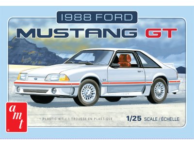 1:25 AMT 1216 Ford Mustang 1988 Car - Amt1216 - AMT1216