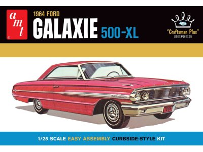 1:25 AMT 1261  1964 Ford Galaxie - Craftsman Plus Series - Car - Amt1261 1964 galaxie 500 xl final hr - AMT1261