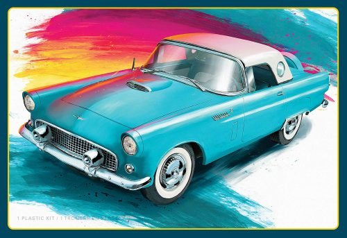 1:25 AMT 1449 1956 Ford Thunderbird Hardtop - American Car - Amt1449 - AMT1449
