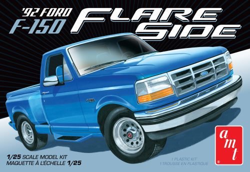 1:25 AMT 1451 1992 Ford F-150 Flare Side Pick-Up - American Car - Amt1451 1 - AMT1451