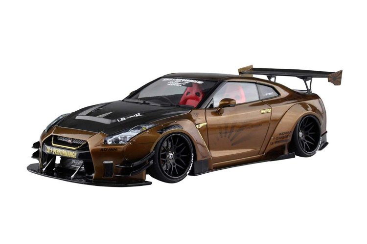 1:24 Aoshima 05591 LB Works Nissan R35 GT-R Type 2 Ver.1 - Car - Ao05591 2 - AO05591