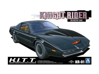 1:24 Aoshima 06320 Knight Rider K.I.T.T. Season One &ndash; TV Series Car - Ao06320 1 - AO06320