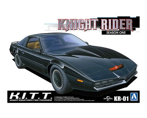 1:24 Aoshima 06320 Knight Rider K.I.T.T. Season One &ndash; TV Series Car - Ao06320 1 - AO06320