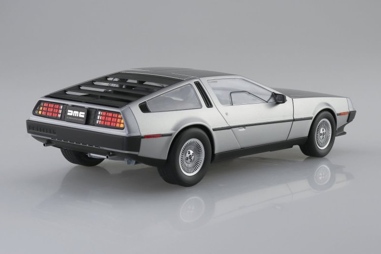 1:24 Aoshima 06435 The Super Car '82 DeLorean DMC-12 - Auto - Ao06435 3 - AO06435