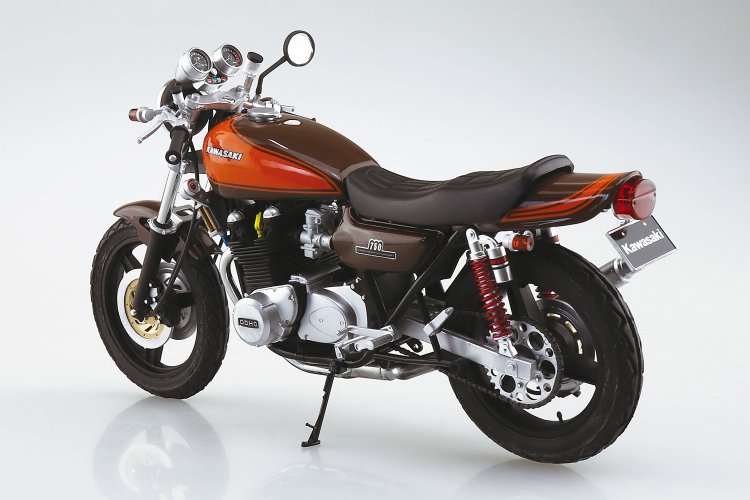 1:12 Aoshima 06676 Kawasaki Z2 750RS Custom 1973 - Japanse Motorfiets - Ao06676 3 - AO06676