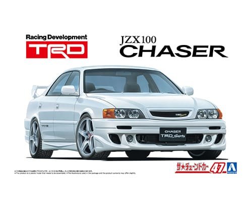 1:24 Aoshima 06880 TRD JZX100 Toyota Chaser &ndash; Japanese Car - Ao06880 1 - AO06880