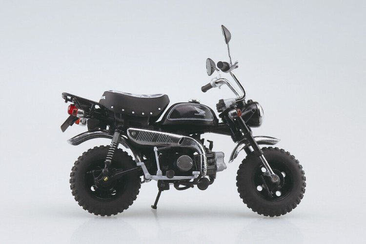 1:12 Aoshima Die-Cast Honda Monkey Black Limited