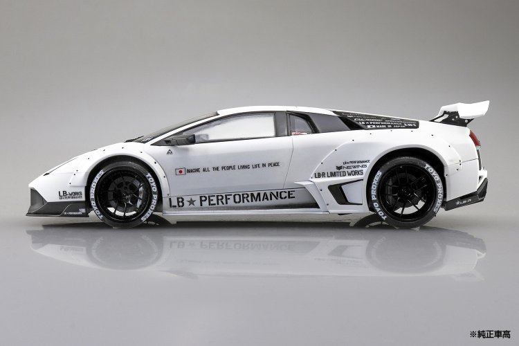 1:24 Aoshima 20216 Liberty Walk LB Works Lamborghini Murcielago Ver. 1 - Italiaanse Auto - Ao20216 4 - AO20216