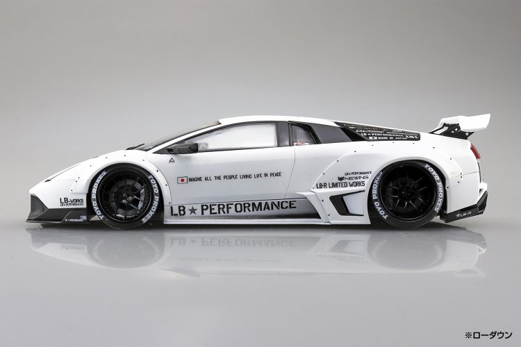 1:24 Aoshima 20216 Liberty Walk LB Works Lamborghini Murcielago Ver. 1 - Italiaanse Auto - Ao20216 5 - AO20216