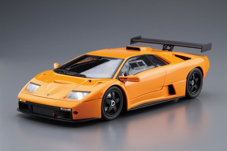 1:24 Aoshima 20236 Lamborghini Diablo GTR 1999 - Italian Car - Ao20236 2 - AO20236
