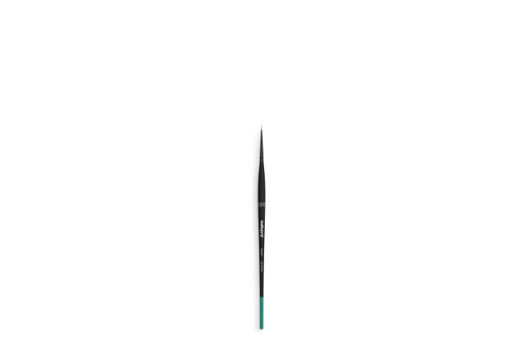 Vallejo VALB02100 Ronde Synthetische Penseel Nr 10/0 - B02100 detail 10 0 brush 1 - VALB02100-XS