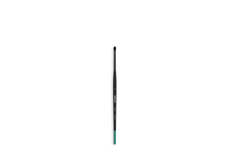 Vallejo VALB06002 Filbert Shader Platte Synthetische Penseel Nr 2 - B06002 shader 2 brush 1 - VALB06002-XS