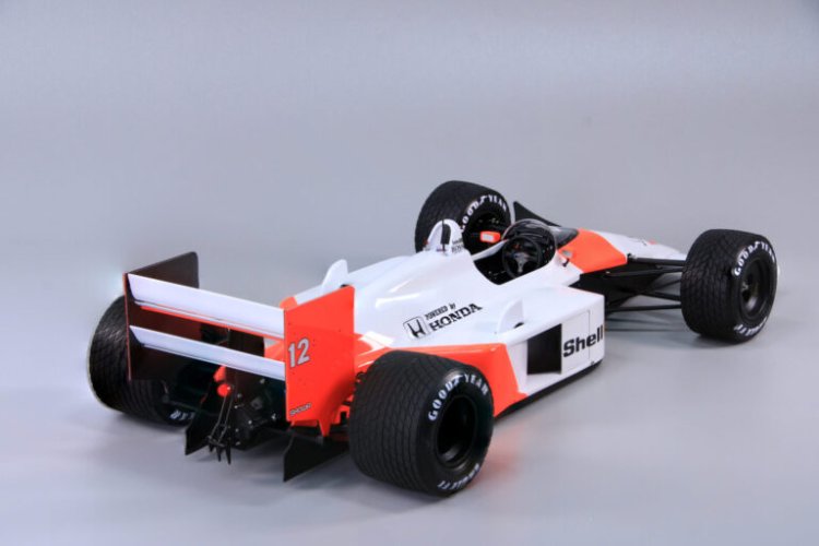 1:12 Beemax 12002 McLaren MP4/4 - 1988 Monaco Winnaar - Formule 1 Auto - Bee12002 11 - BEE12002