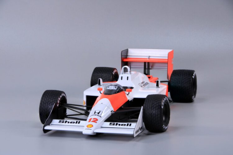 1:12 Beemax 12002 McLaren MP4/4 - 1988 Monaco Winnaar - Formule 1 Auto - Bee12002 15 - BEE12002