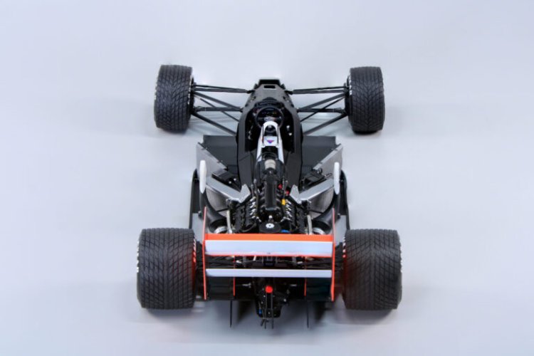 1:12 Beemax 12002 McLaren MP4/4 - 1988 Monaco Winnaar - Formule 1 Auto - Bee12002 17 - BEE12002