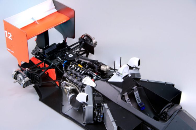 1:12 Beemax 12002 McLaren MP4/4 - 1988 Monaco Winnaar - Formule 1 Auto - Bee12002 19 - BEE12002