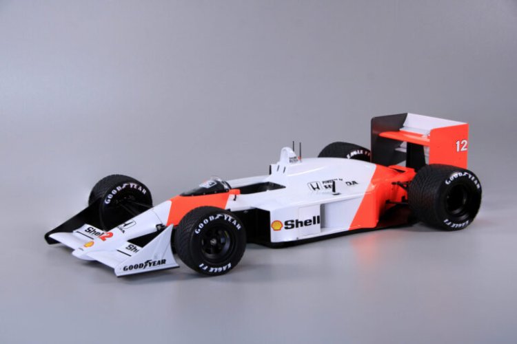 1:12 Beemax 12002 McLaren MP4/4 - 1988 Monaco Winnaar - Formule 1 Auto - Bee12002 2 - BEE12002