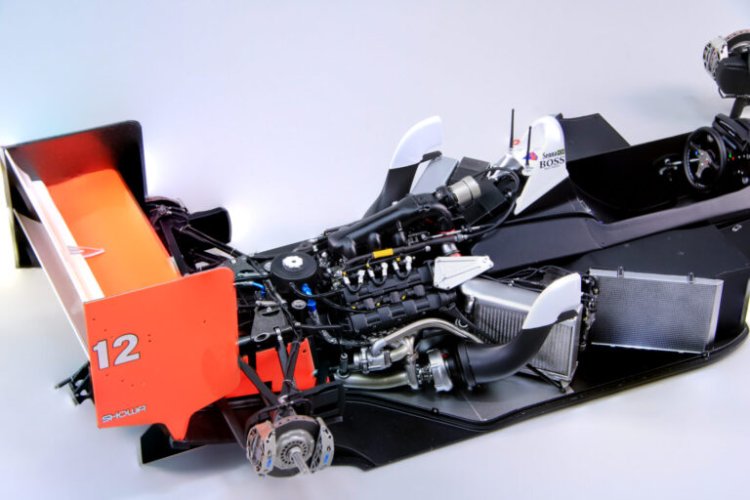 1:12 Beemax 12002 McLaren MP4/4 - 1988 Monaco Winnaar - Formule 1 Auto - Bee12002 20 - BEE12002