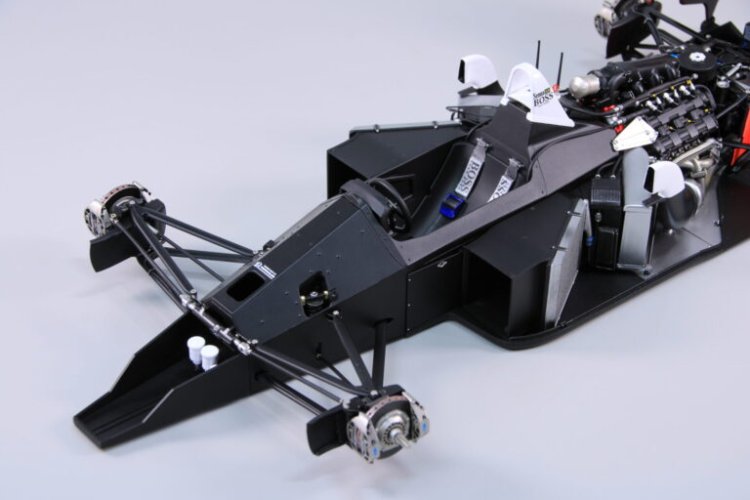 1:12 Beemax 12002 McLaren MP4/4 - 1988 Monaco Winnaar - Formule 1 Auto - Bee12002 23 - BEE12002
