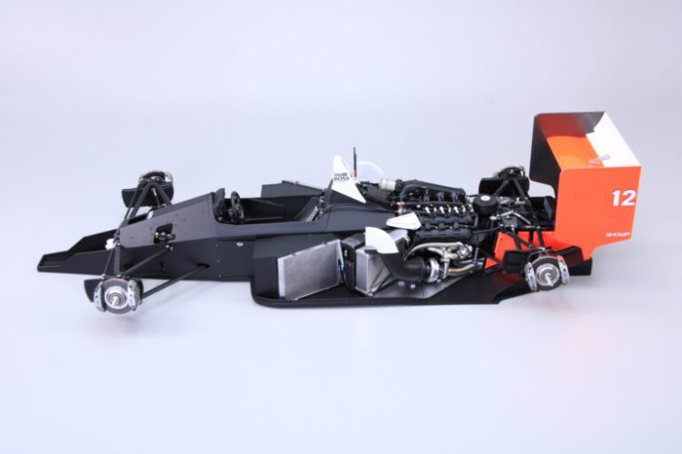 1:12 Beemax 12002 McLaren MP4/4 - 1988 Monaco Winnaar - Formule 1 Auto - Bee12002 25 - BEE12002