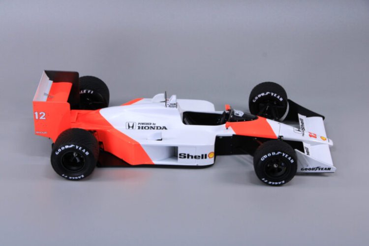 1:12 Beemax 12002 McLaren MP4/4 - 1988 Monaco Winnaar - Formule 1 Auto - Bee12002 5 - BEE12002