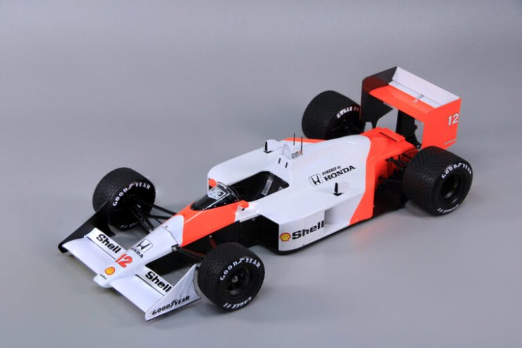 1:12 Beemax 12002 McLaren MP4/4 - 1988 Monaco Winnaar - Formule 1 Auto - Bee12002 7 - BEE12002
