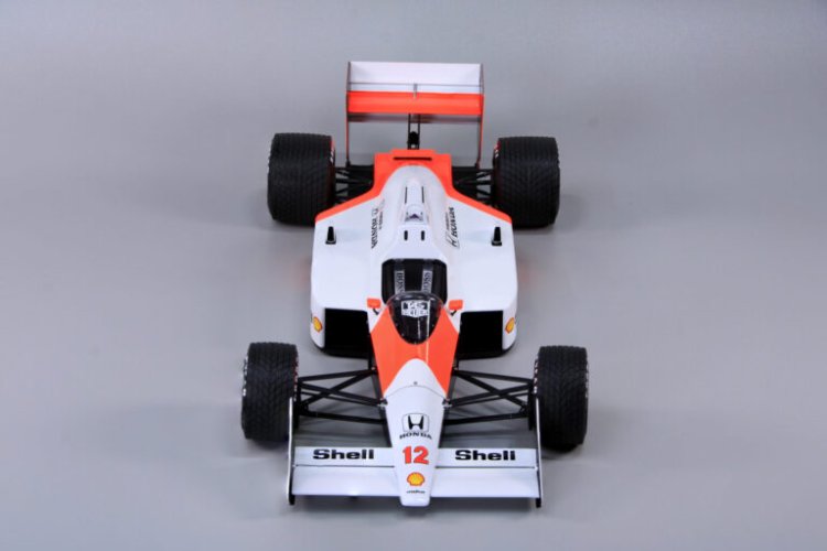 1:12 Beemax 12002 McLaren MP4/4 - 1988 Monaco Winnaar - Formule 1 Auto - Bee12002 9 - BEE12002