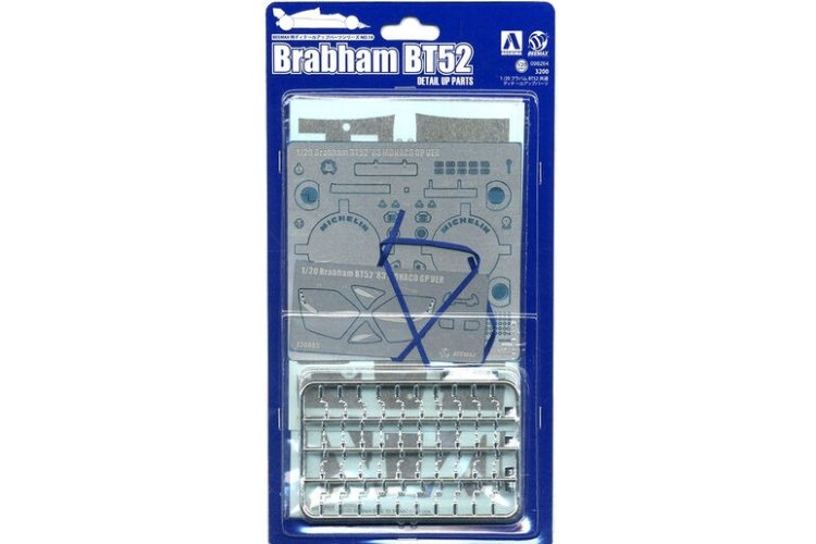 1:20 Beemax 20002 Brabham (BT52) '83 Monaco GP - Detail Up Parts - Bee20002parts xs - BEE20002Parts-XS