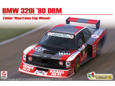1:24 Beemax 24028 BMW 320i E21 Turbo Gr.5 1980 DRM Zolder Westphalia Cup Winner - Duitse Raceauto - Bee24028 1 - BEE24028