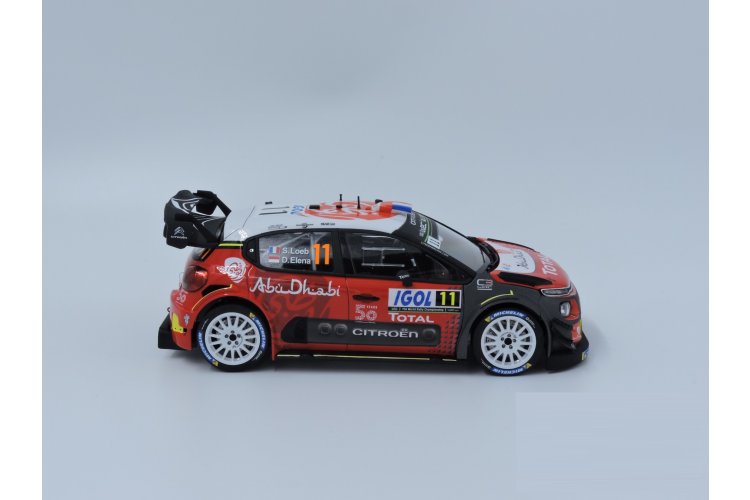 1:24 Belkits 017 Citro&euml;n C3 WRC &ndash; Tour de Corse 2018 &ndash; French Race Car - Bel017 4 - BEL017