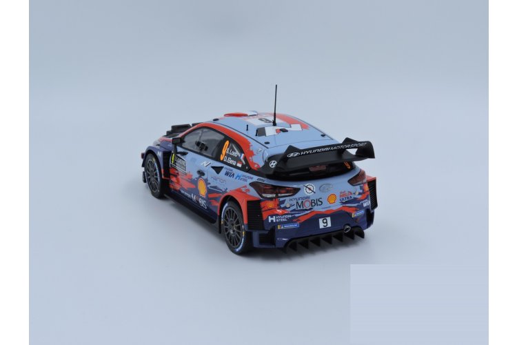 1:24 Belkits 021 Hyundai i20 Coupe WRC - Monte Carlo Rally 2020 - Zuid-Koreaanse Raceauto - Bel021 11 - BEL021