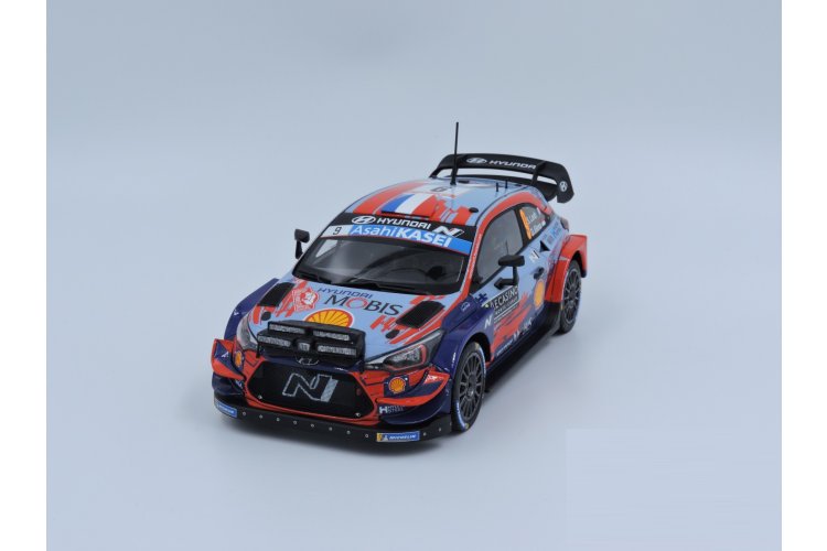 1:24 Belkits 021 Hyundai i20 Coupe WRC - Monte Carlo Rally 2020 - Zuid-Koreaanse Raceauto - Bel021 3 - BEL021