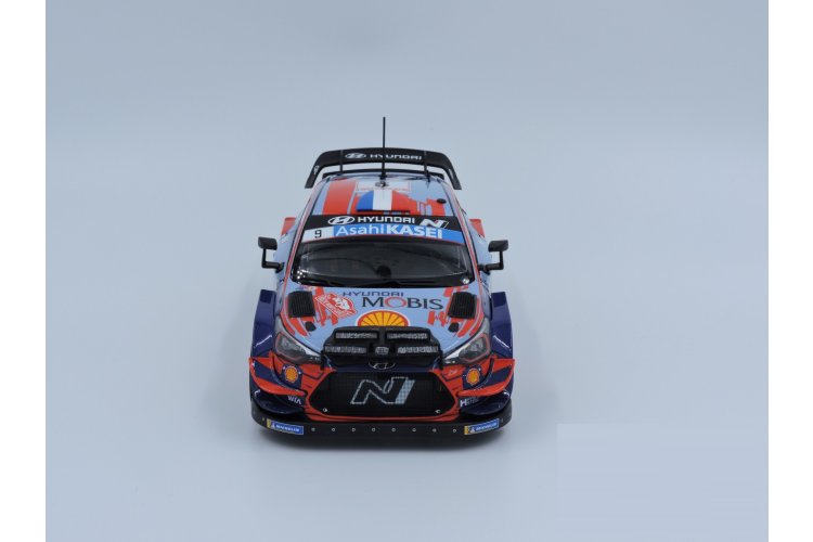 1:24 Belkits 021 Hyundai i20 Coupe WRC - Monte Carlo Rally 2020 - Zuid-Koreaanse Raceauto - Bel021 4 - BEL021