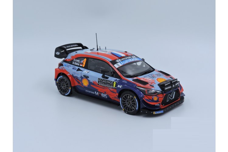 1:24 Belkits 021 Hyundai i20 Coupe WRC - Monte Carlo Rally 2020 - Zuid-Koreaanse Raceauto - Bel021 6 - BEL021