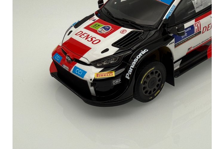 1:24 Belkits 026 Toyota Yaris WRC - 2023 Guanajuato Mexico Rally Winner - Japanse Raceauto - Bel026 2 - BEL026