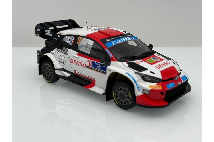 1:24 Belkits 026 Toyota Yaris WRC - 2023 Guanajuato Mexico Rally Winner - Japanse Raceauto - Bel026 3 - BEL026