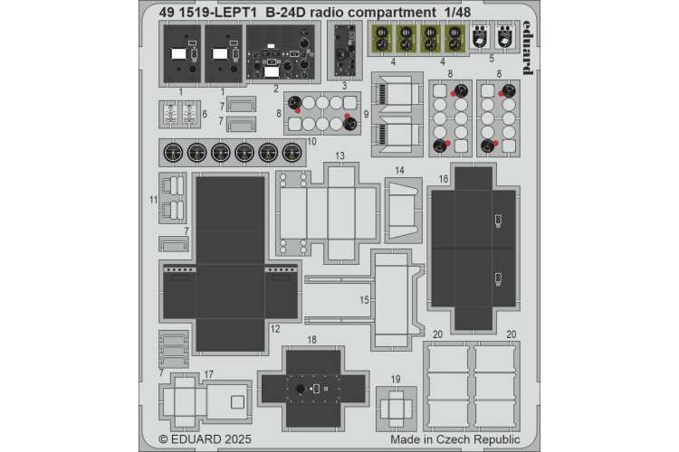 1:48 Eduard BIG49450 Accessoires voor BD-24D - Deel 2 - HobbyBoss - Big49450 5 - EDUBIG49450
