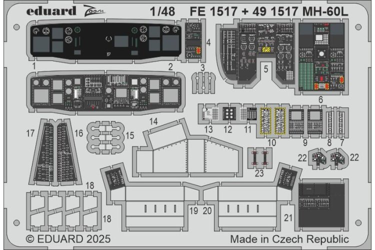 1:48 Eduard BIG49451 Accessoires set voor MH-60L - ICM - Big49451 7 - EDUBIG49451