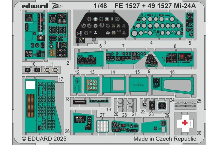 1:48 Eduard BIG49454 Accessories for Mi-24A &ndash; Trumpeter - Big49454 xs 6 - EDUBIG49454-XS