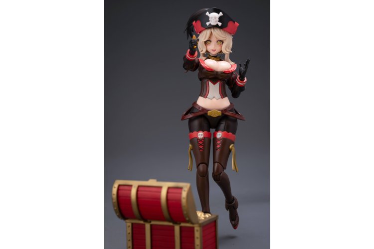 1:10 Border Model BA003 Pirate Captain Queen Anne - 17cm - 1 Figuur - Bmba003 12 - BMBA003