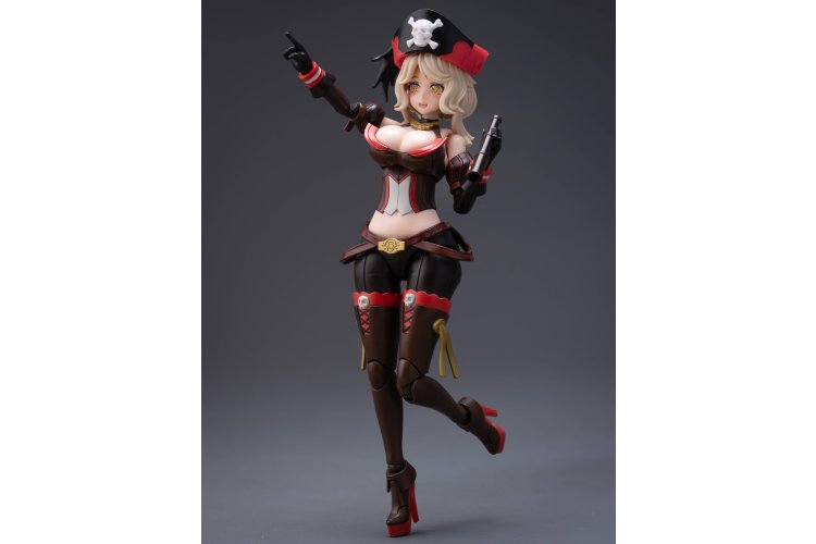 1:10 Border Model BA003 Pirate Captain Queen Anne - 17cm - 1 Figuur - Bmba003 15 - BMBA003