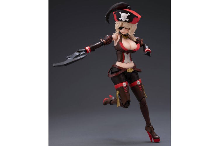 1:10 Border Model BA003 Pirate Captain Queen Anne - 17cm - 1 Figuur - Bmba003 8 - BMBA003