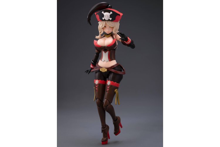 1:10 Border Model BA003 Pirate Captain Queen Anne - 17cm - 1 Figuur - Bmba003 9 - BMBA003