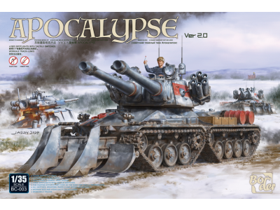 1:35 Border Model BC003 Apocalypse Ver 2.0 - Red Alert 2 - Science Fiction - Tank - Bmbc003 1 - BMBC003