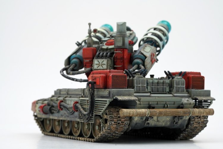 1:35 Border Model BC005 Tesla Tank - Red Alert 2 - Science Fiction - Tank - Bmbc005 2 - BMBC005