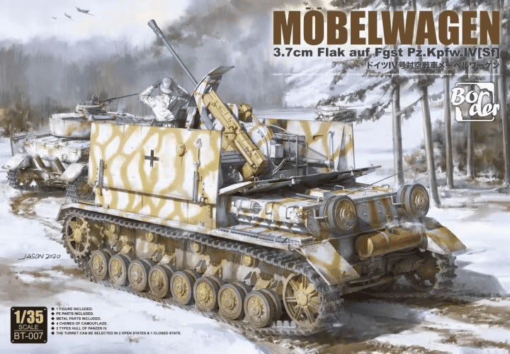 1:35 Border Model BT007 Mobelwagen 3.7cm Flak auf Fgst. Pz.Kpfw. IV (Sf) - Bmbt007 1 - BMBT007