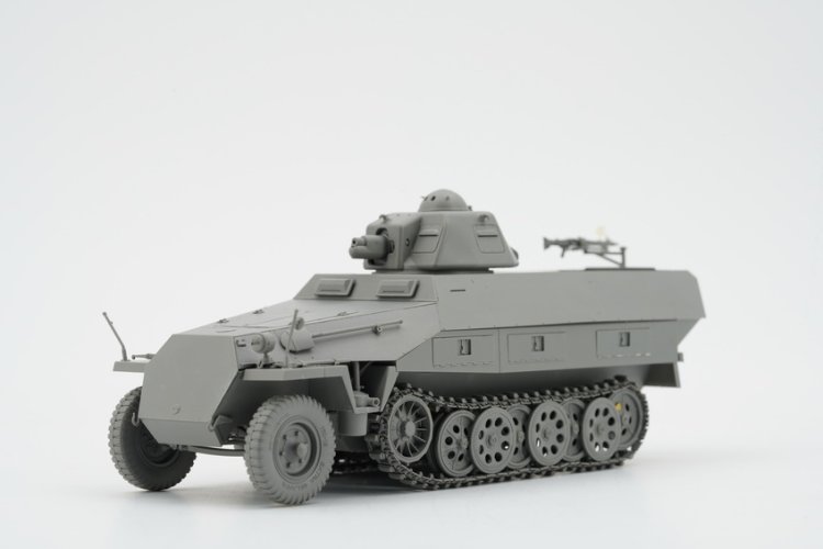 1:35 Border Model BT042 Sd.Kfz.251 Ausf.D w/ R35 Turret - Militair Voertuig - Bmbt042 4 - BMBT042